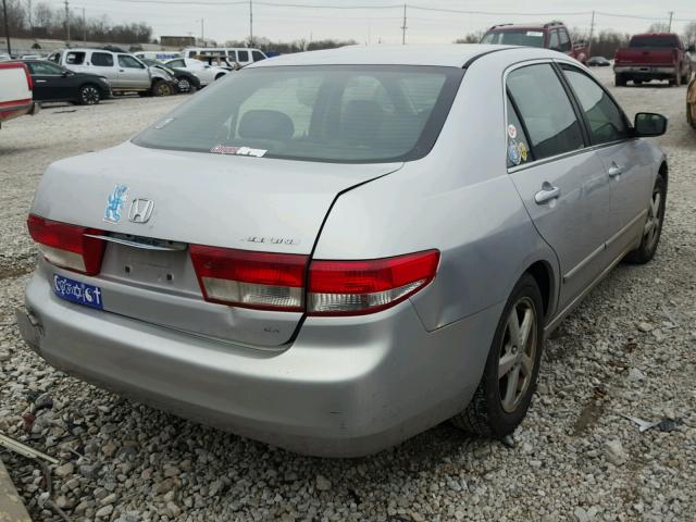 1HGCM56663A037743 - 2003 HONDA ACCORD EX SILVER photo 4