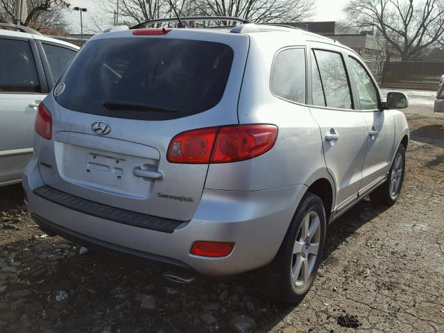 5NMSH13EX7H000435 - 2007 HYUNDAI SANTA FE S Արծաթագույն լուսանկար 4