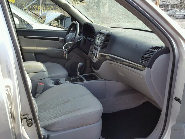 5NMSH13EX7H000435 - 2007 HYUNDAI SANTA FE S Արծաթագույն լուսանկար 5