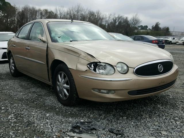 2G4WD532951242477 - 2005 BUICK LACROSSE C GOLD photo 1
