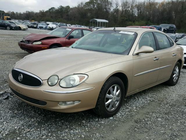 2G4WD532951242477 - 2005 BUICK LACROSSE C GOLD photo 2