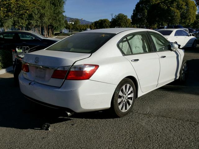 1HGCR2F79FA048328 - 2015 HONDA ACCORD EX WHITE photo 4