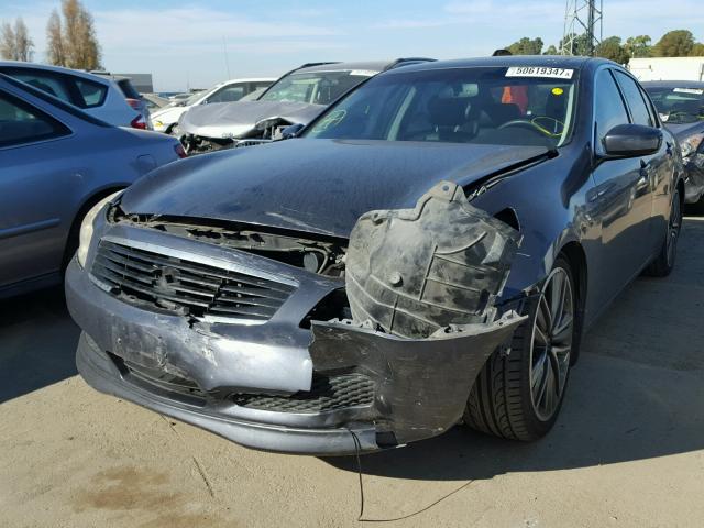 JNKCV61E89M013501 - 2009 INFINITI G37 BASE GRAY photo 2