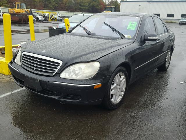 WDBNF67J26A479349 - 2006 MERCEDES-BENZ S 350 BLACK photo 2