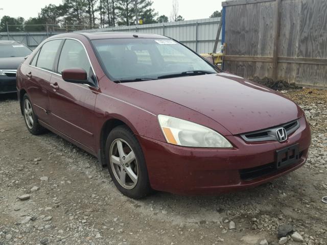 1HGCM567X4A014329 - 2004 HONDA ACCORD EX BURGUNDY photo 1