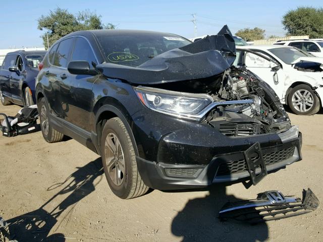 5J6RW5H34HL000993 - 2017 HONDA CR-V LX BLACK photo 1