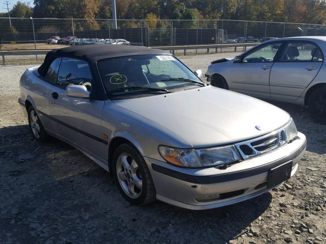 YS3DF78KXY7000470 - 2000 SAAB 9-3 SE SILVER photo 1