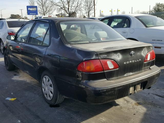 1NXBR12E4XZ155730 - 1999 TOYOTA COROLLA VE BLACK photo 3