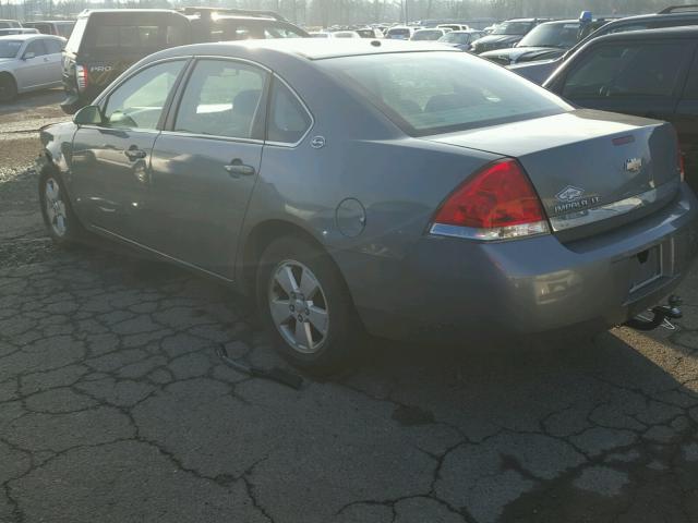 2G1WT55K189106668 - 2008 CHEVROLET IMPALA LT GRAY photo 3