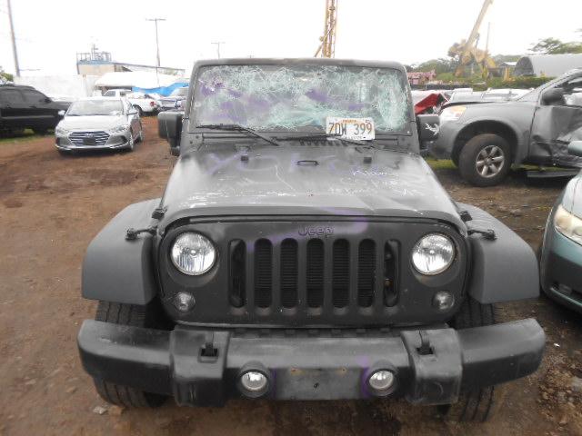 1C4HJWDG1GL278439 - 2016 JEEP WRANGLER U BLACK photo 7