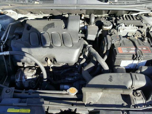 3N1AB6AP5AL661060 - 2010 NISSAN SENTRA 2.0 SILVER photo 7