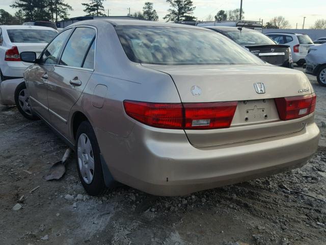 1HGCM56475A006003 - 2005 HONDA ACCORD LX BROWN photo 3