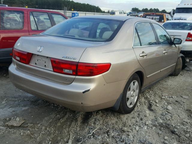 1HGCM56475A006003 - 2005 HONDA ACCORD LX BROWN photo 4