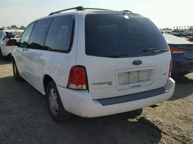 2FMZA52256BA23602 - 2006 FORD FREESTAR S WHITE photo 3