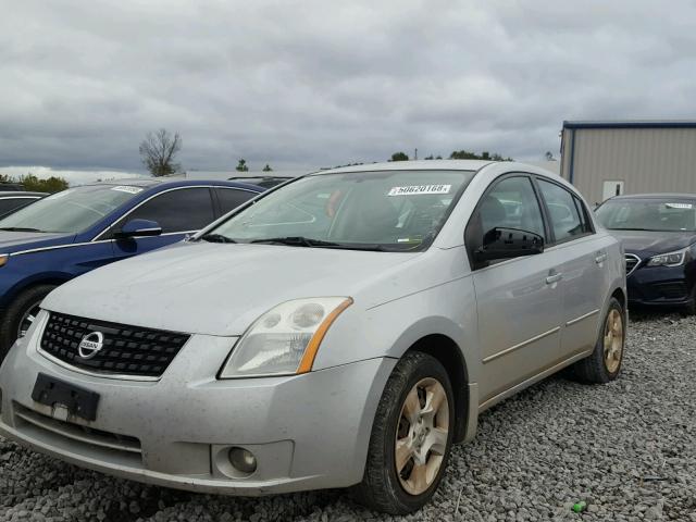 3N1AB61E28L657959 - 2008 NISSAN SENTRA 2.0 SILVER photo 2