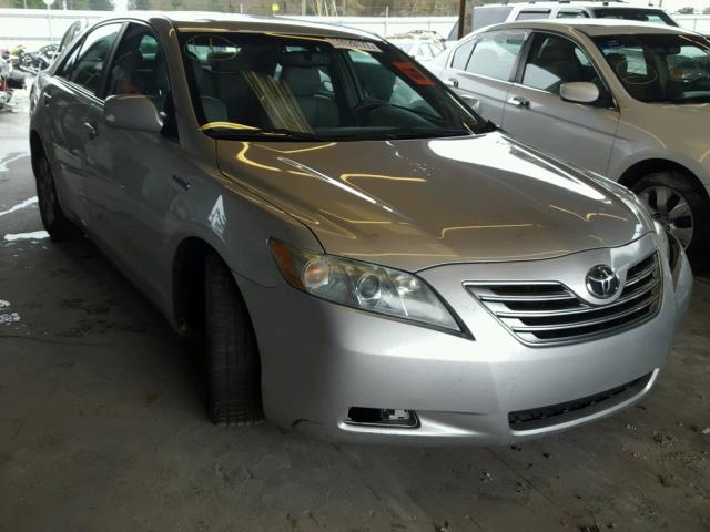 4T1BB46K09U070490 - 2009 TOYOTA CAMRY HYBR SILVER photo 1