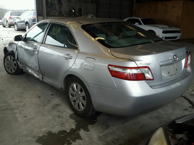 4T1BB46K09U070490 - 2009 TOYOTA CAMRY HYBR SILVER photo 3