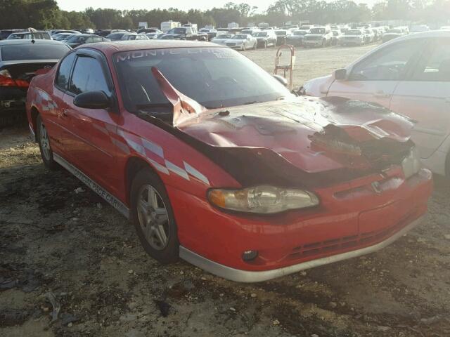 2G1WX12K0Y9261441 - 2000 CHEVROLET MONTE CARL RED photo 1