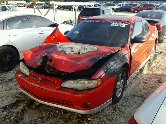 2G1WX12K0Y9261441 - 2000 CHEVROLET MONTE CARL RED photo 2