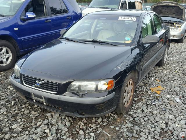 YV1RS61N912009133 - 2001 VOLVO S60 BLACK photo 2