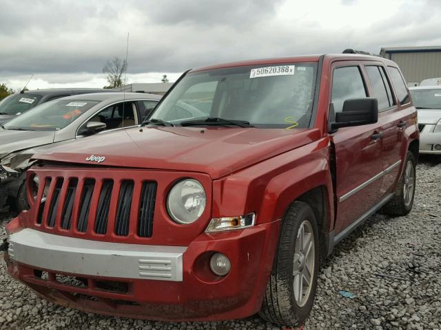 1J8FT48W58D544203 - 2008 JEEP PATRIOT LI RED photo 2