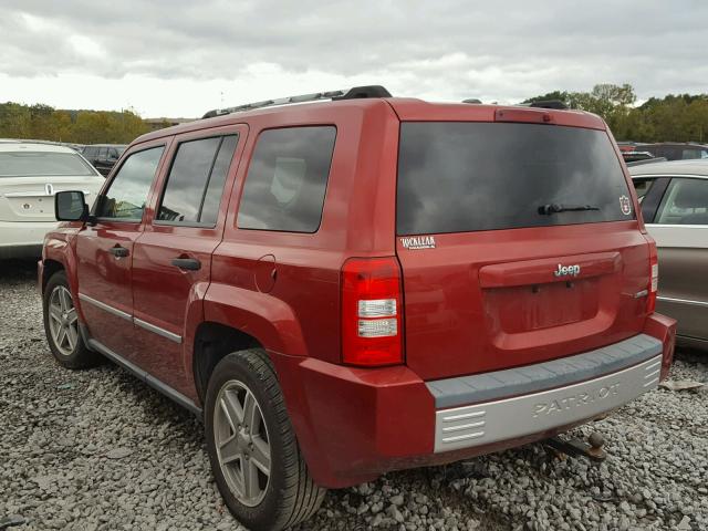 1J8FT48W58D544203 - 2008 JEEP PATRIOT LI RED photo 3