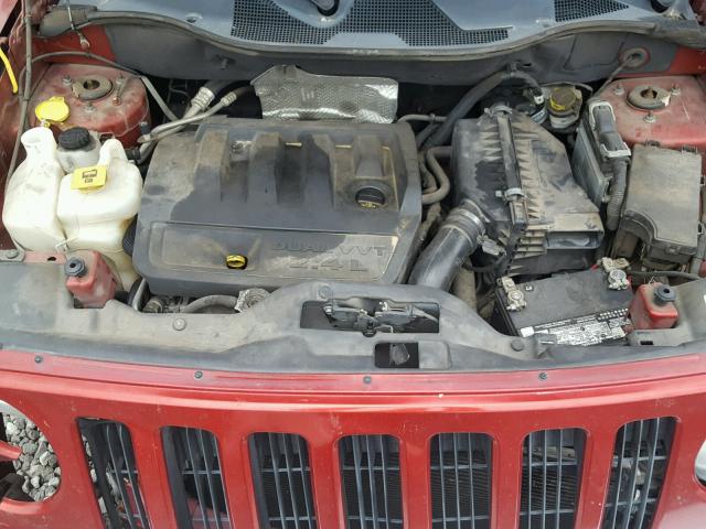 1J8FT48W58D544203 - 2008 JEEP PATRIOT LI RED photo 7