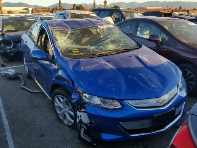 1G1RD6S52JU114821 - 2018 CHEVROLET VOLT PREMI BLUE photo 1