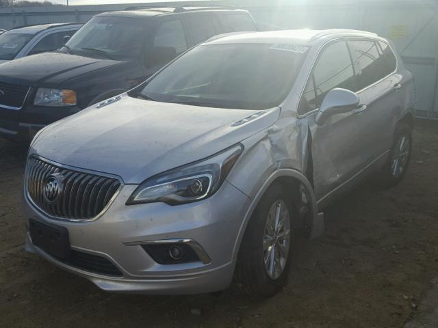 LRBFXDSA2HD023026 - 2017 BUICK ENVISION E GRAY photo 2