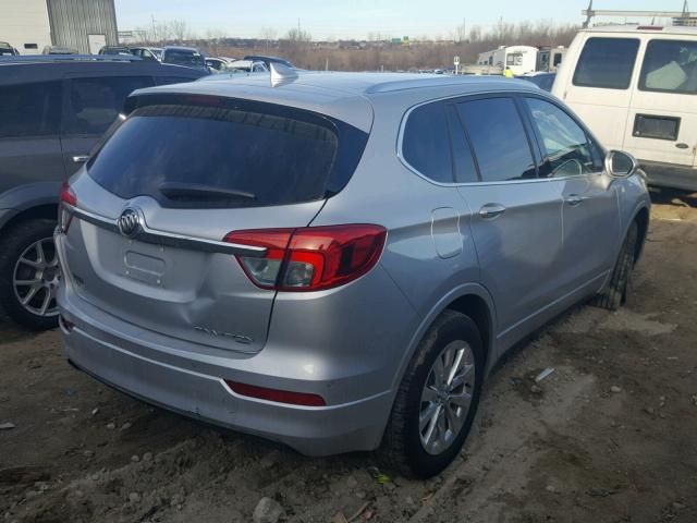 LRBFXDSA2HD023026 - 2017 BUICK ENVISION E GRAY photo 4