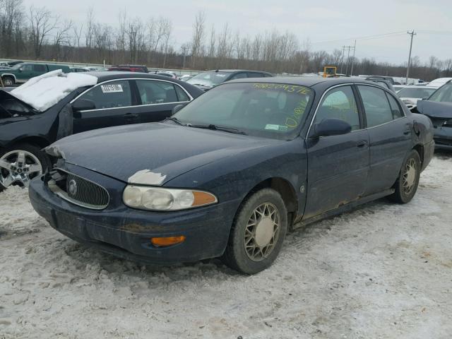 1G4HP54K444148301 - 2004 BUICK LESABRE CU BLUE photo 2