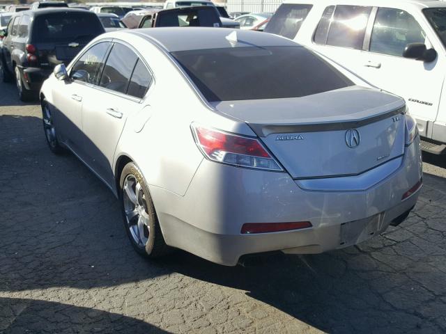 19UUA9F58AA003506 - 2010 ACURA TL GRAY photo 3