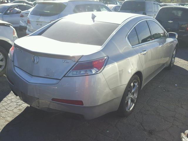 19UUA9F58AA003506 - 2010 ACURA TL GRAY photo 4