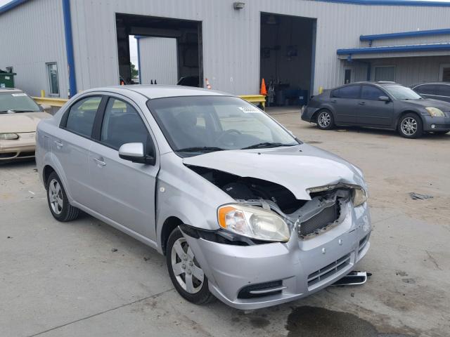 KL1TD56678B002703 - 2008 CHEVROLET AVEO BASE Gümüş foto 1