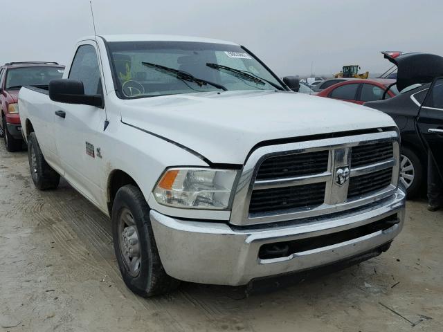 3C6LD4AL8CG300538 - 2012 DODGE RAM 2500 S WHITE photo 1