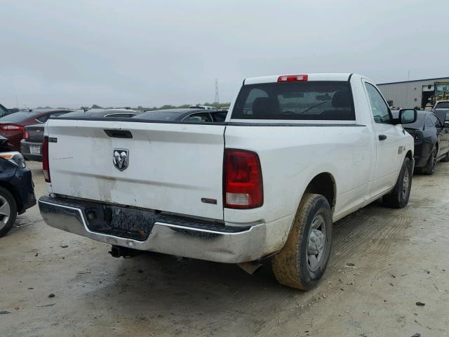 3C6LD4AL8CG300538 - 2012 DODGE RAM 2500 S WHITE photo 4