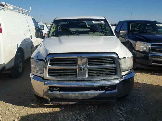 3C6LD4AL8CG300538 - 2012 DODGE RAM 2500 S WHITE photo 9