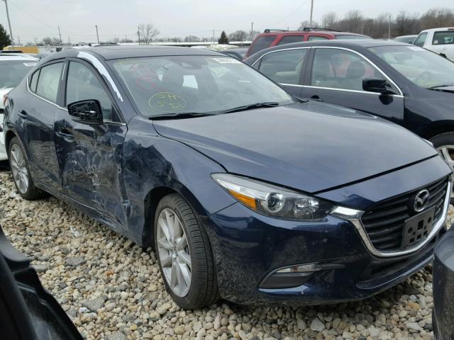 3MZBN1V70HM139895 - 2017 MAZDA 3 TOURING BLUE photo 1