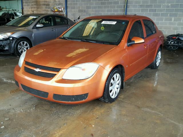 1G1AL55F267642511 - 2006 CHEVROLET COBALT LT ORANGE photo 2