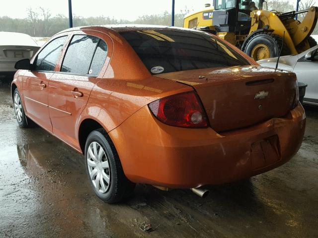 1G1AL55F267642511 - 2006 CHEVROLET COBALT LT ORANGE photo 3