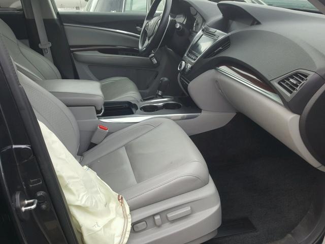 5FRYD4H80EB028249 - 2014 ACURA MDX ADVANC ნაცრისფერი ფოტო 5
