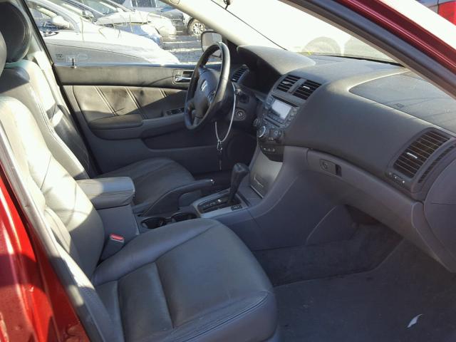 1HGCM66543A077011 - 2003 HONDA ACCORD EX BURGUNDY photo 5