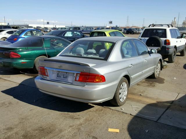 KNAGD126825170829 - 2002 KIA OPTIMA MAG GRAY photo 4