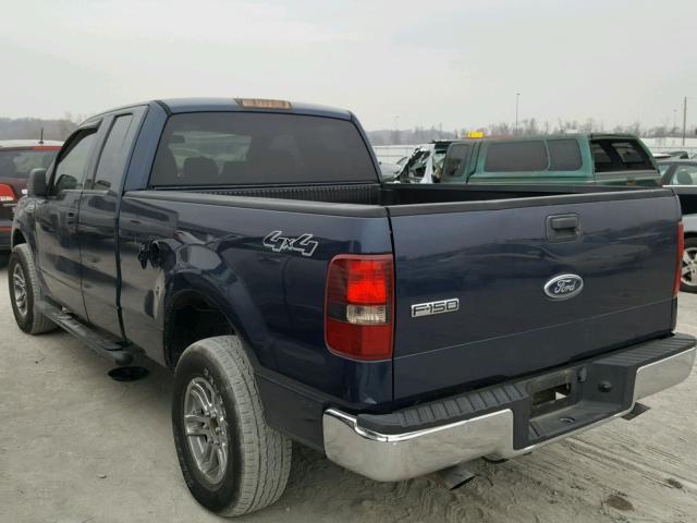 1FTRX14WX4NC42116 - 2004 FORD F150 BLUE photo 3