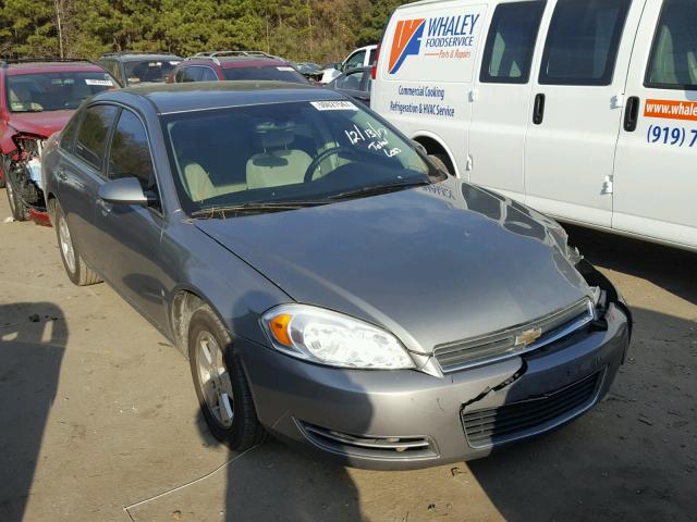 2G1WT55K789129274 - 2008 CHEVROLET IMPALA LT CHARCOAL photo 1