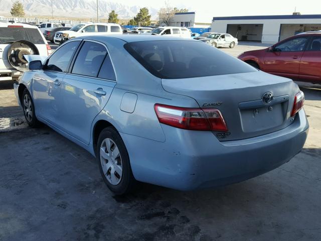 4T1BE46K17U658886 - 2007 TOYOTA CAMRY NEW BLUE photo 3