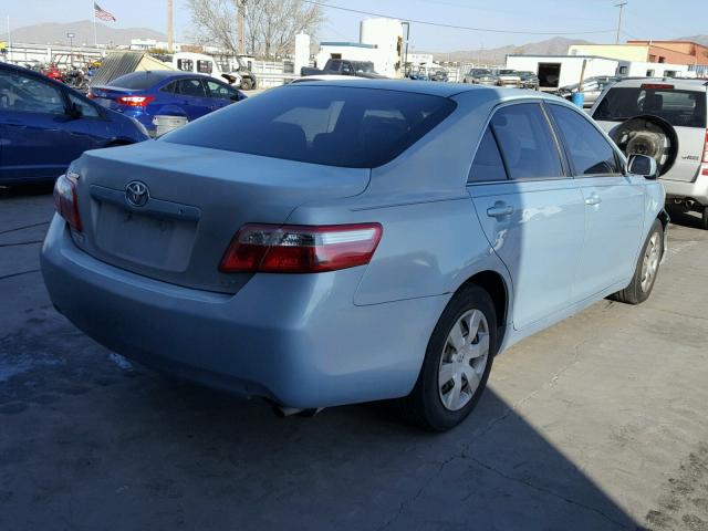 4T1BE46K17U658886 - 2007 TOYOTA CAMRY NEW BLUE photo 4