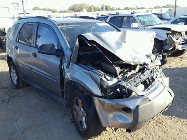 2CNDL13F566146050 - 2006 CHEVROLET EQUINOX LS GRAY photo 1