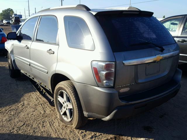 2CNDL13F566146050 - 2006 CHEVROLET EQUINOX LS GRAY photo 3