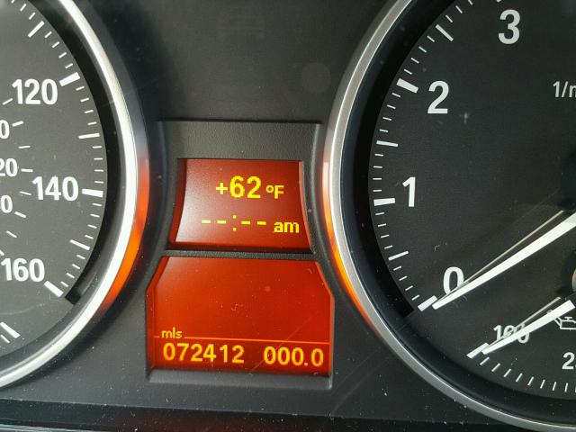 WBAPM73589E190629 - 2009 BMW 335 I CHARCOAL photo 8